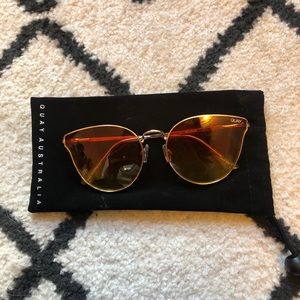 Quay Australia Sunglasses - tinted orange